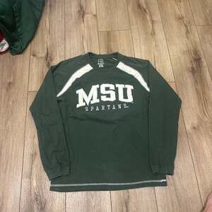 Michigan State Spartans Pro Edge Green Long Sleeve T-shirt